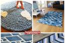 Cara merenda, menenun, dan cara lain untuk merajut karpet di lantai dari barang-barang lama